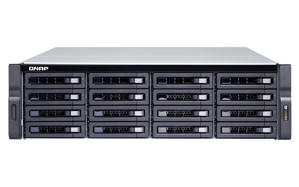 QNAP TS-1683XU-RP NAS Rack (3U) Ethernet LAN Black E-2124 TS-1683XU-RP-E2124-16G-US 885022016556