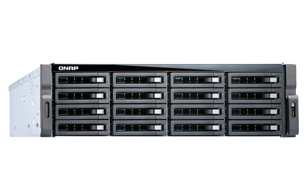 QNAP TS-1683XU-RP NAS Rack (3U) Ethernet LAN Black E-2124 TS-1683XU-RP-E2124-16G-US 885022016556