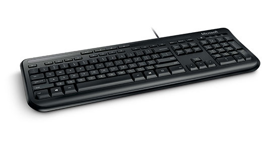 Microsoft 600 keyboard USB Black 41479