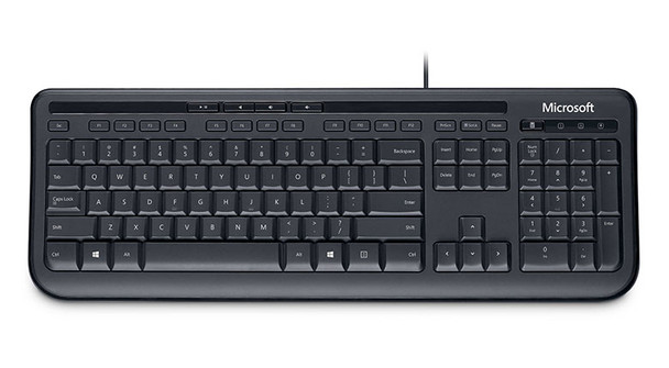 Microsoft 600 keyboard USB Black 41479