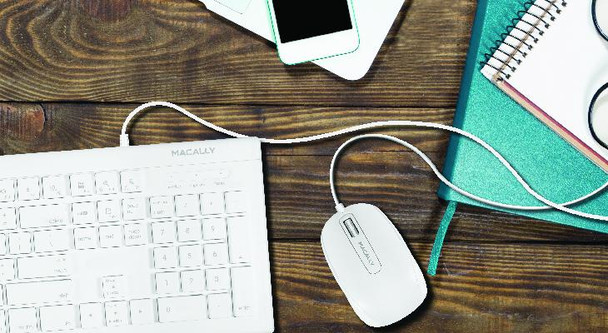 Macally MKMOUSE mouse Ambidextrous USB Type-A Optical 1000 DPI MKMOUSE 701107496788