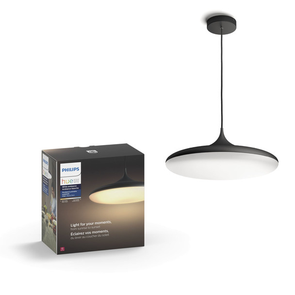 Philips Hue White ambience 4076130U7 Smart suspension light 39 W Black ZigBee 4076130U7 046677801359