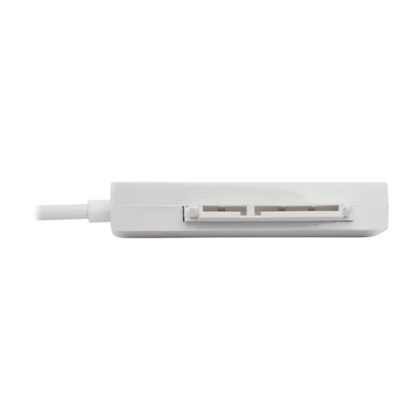 Tripp Lite U338-06N-SATA-W USB 3.0 SuperSpeed to SATA III Adapter Cable with UASP, 2.5 in. SATA Hard Drives, White U338-06N-SATA-W 037332199294