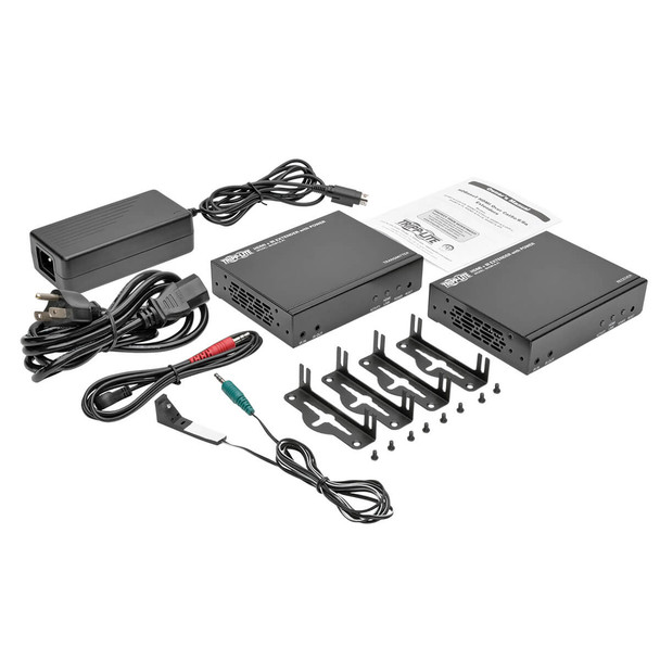 Tripp Lite HDBaseT Class B (HDBaseT-Lite) HDMI over Cat5e/6/6a Extender Kit w/Power & IR Control, 4K x 2K UHD / 1080p, Up to 70.1 m (230-ft.) BHDBT-K-PI 037332186935
