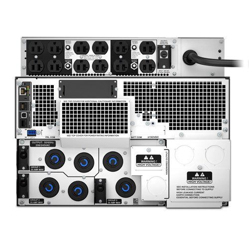 APC Smart-UPS Double-conversion (Online) 8 kVA 8000 W 18 AC outlet(s) SRT8KRMXLT-5KTF