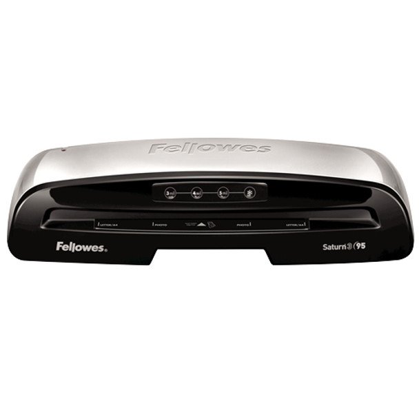 Fellowes Saturn 3i 95 Cold laminator 304 mm/min Black, Silver 5735801 043859679966