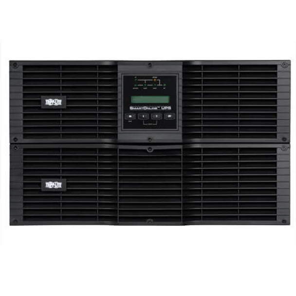 Tripp Lite SU8000RT3UG SmartOnline 208/240, 230V 8kVA 7.2kW Double-Conversion UPS, 6U Rack/Tower, Extended Run, Network Card Options, USB, DB9, Bypass Switch, C19 outlets SU8000RT3UG 037332146342