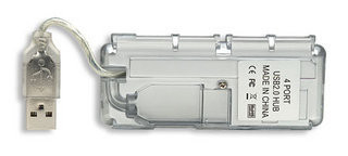 Manhattan 160599 interface hub 480 Mbit/s Grey 160599 766623160599