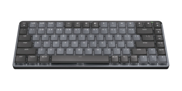 Logitech MX Mini Mechanical keyboard RF Wireless + Bluetooth QWERTY US English Graphite, Grey 920-010552 097855174628