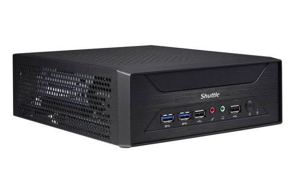Shuttle XPС slim XH410G 3L sized PC Black Intel H410 LGA 1200 (Socket H5) XH410G