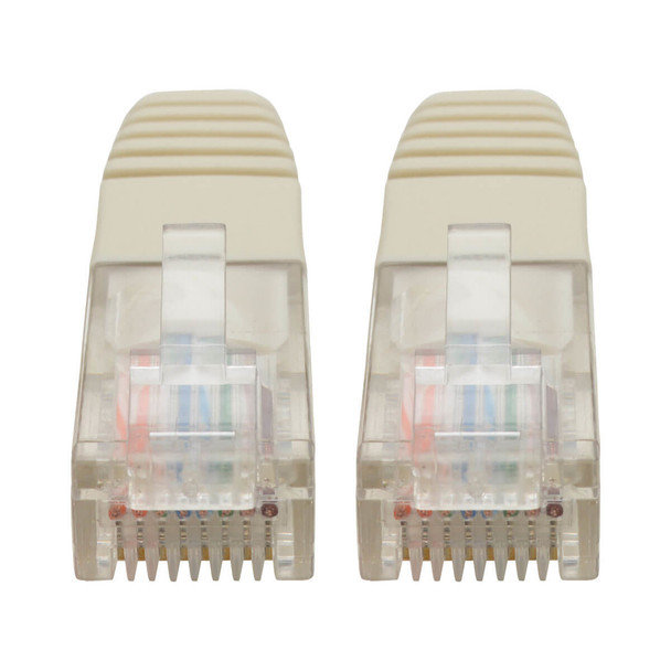 Tripp Lite N002-014-WH Cat5e 350 MHz Molded (UTP) Ethernet Cable (RJ45 M/M) - White, 14 ft. (4.27 m) N002-014-WH 037332120007