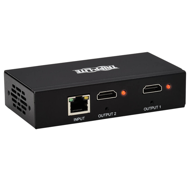 Tripp Lite B127-200-H 2-Port HDMI over Cat6 Active Remote Receiver for Video/Audio, 4K 60 Hz, HDR, PoC, 125 ft., TAA B127-200-H 037332253866