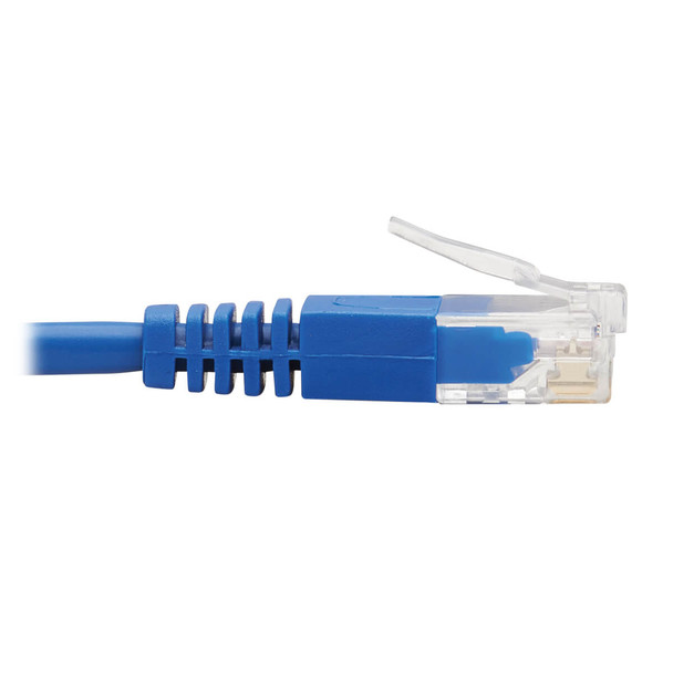 Tripp Lite N204-S05-BL-RA Right-Angle Cat6 Gigabit Molded Slim UTP Ethernet Cable (RJ45 Right-Angle M to RJ45 M), Blue, 5 ft. (1.52 m) N204-S05-BL-RA 037332252395
