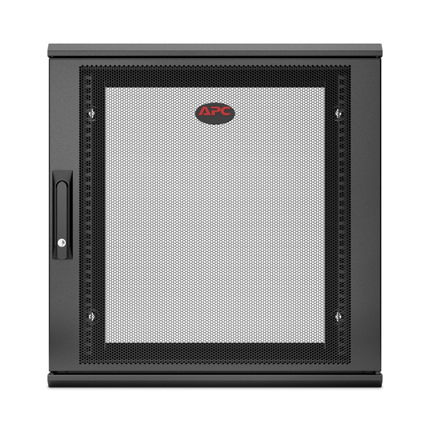 APC NetShelter WX 12U Single Hinged Wall-mount Enclosure 600mm Deep Wall mounted rack Black AR8471 731304402725