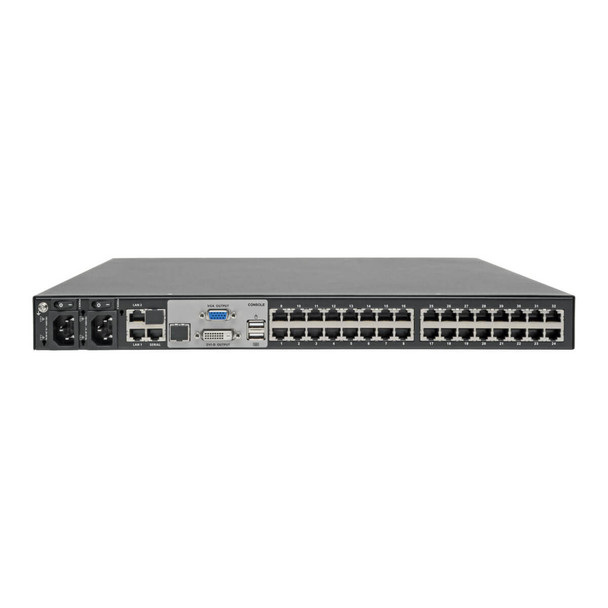 Tripp Lite B064-032-01-IPG NetDirector 32-Port Cat5 KVM over IP Switch - Virtual Media, 1 Remote + 1 Local User, 1U Rack-Mount, TAA B064-032-01-IPG 037332236340