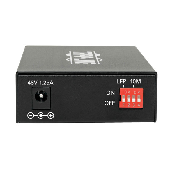 Tripp Lite Gigabit SFP Fiber to Ethernet Media Converter, POE+ - 10/100/1000 Mbps N785-P01-SFP 037332236937