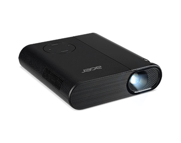 Acer Portable LED C200 data projector Portable projector 200 ANSI lumens DLP WVGA (854x480) Black MR.JQC11.00C 191114538852
