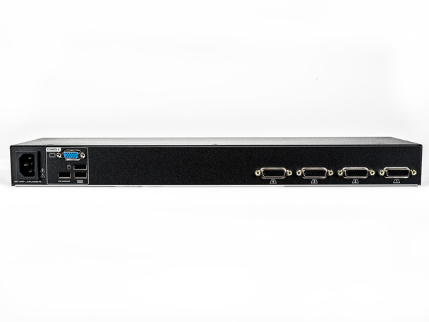 Vertiv Avocent 1x4 KVM switch with USB, push (touch) button switching, keystroke switching, cascade support, internal power supply AV104-400 636430084930