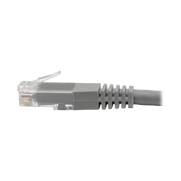 Tripp Lite N200-001-GY Cat6 Gigabit Molded (UTP) Ethernet Cable (RJ45 M/M), Gray, 1 ft. (0.31 m) N200-001-GY 037332204332