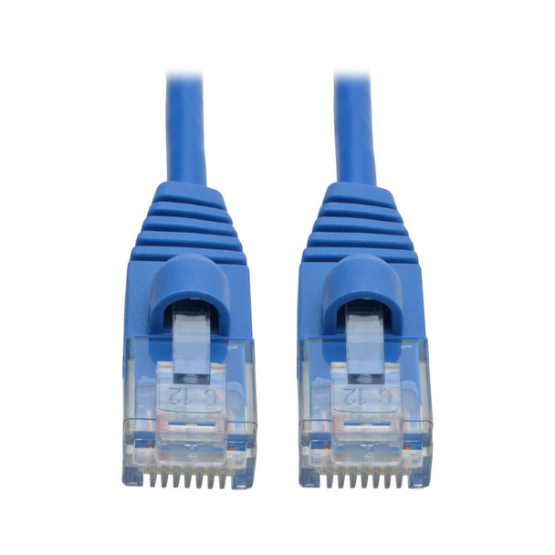 Tripp Lite N261-S06-BL Cat6a 10G Snagless Molded Slim UTP Ethernet Cable (RJ45 M/M), Blue, 6 ft. (1.83 m) N261-S06-BL 037332203915