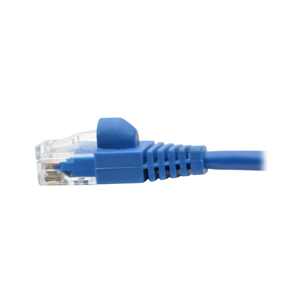 Tripp Lite N261-S01-BL Cat6a 10G Snagless Molded Slim UTP Ethernet Cable (RJ45 M/M), Blue, 1 ft. (0.31 m) N261-S01-BL 037332203823