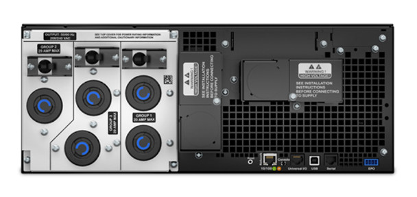 APC SRT6KRMXLT uninterruptible power supply (UPS) Double-conversion (Online) 6 kVA 6000 W 6 AC outlet(s) SRT6KRMXLT 731304308522