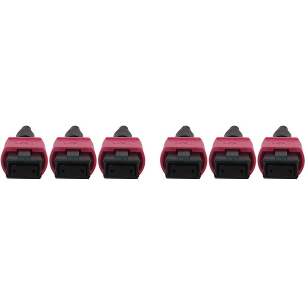 Tripp Lite N858B-38M-3X8MG 40/100G Multimode 50/125 OM4 Fiber Optic Cable (3x8F MTP/MPO-PC F/F), LSZH, Magenta, 38 m (124.7 ft.) N858B-38M-3X8MG 037332272997