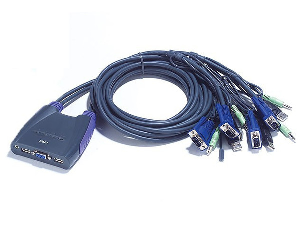 ATEN CS64US KVM switch Blue CS64US 672792001994