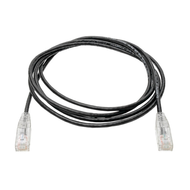 Tripp Lite N201-S05-BK Cat6 Gigabit Snagless Slim UTP Ethernet Cable (RJ45 M/M), Black, 5 ft. (1.52 m) N201-S05-BK 037332226167