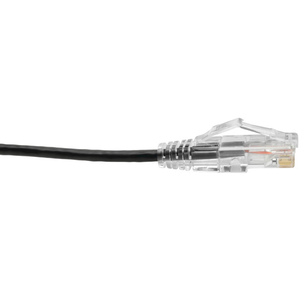 Tripp Lite N201-S06-BK Cat6 Gigabit Snagless Slim UTP Ethernet Cable (RJ45 M/M), Black, 6 ft. (1.83 m) N201-S06-BK 037332226174
