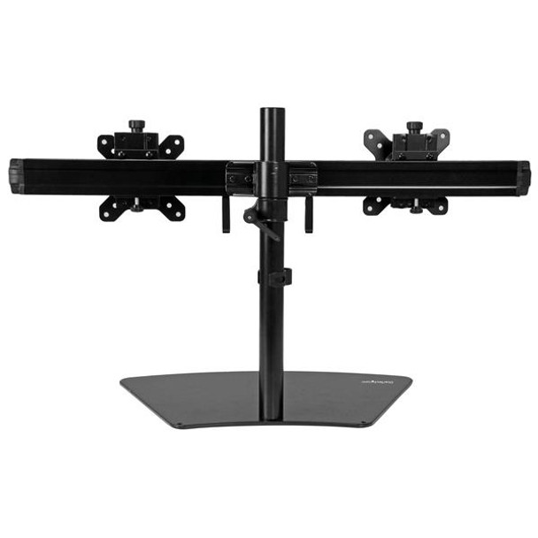 StarTech.com Dual-Monitor Stand - Horizontal - Black 41668