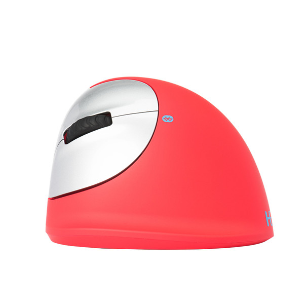 R-Go Tools R-Go HE Sport Ergonomic Mouse, Medium (Hand Size 165-185mm), Left Handed, Bluetooth, Red RGOHEREDL 8719274491149