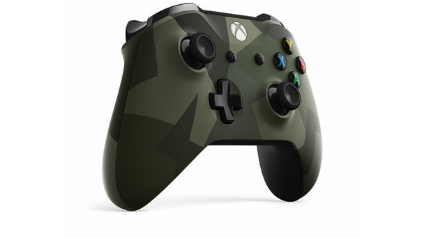 Microsoft Xbox Wireless Controller Armed Forces II Special Edition Camouflage Gamepad PC, Xbox One, Xbox One S, Xbox One X WL3-00095 889842283778