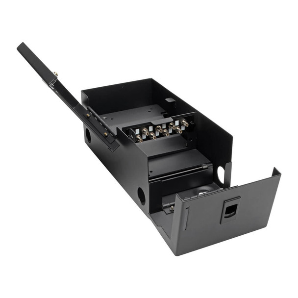 Tripp Lite N492-08S-ST High-Density Fiber Adapter Panel (MMF/SMF), 8 ST Simplex Connectors, Black N492-08S-ST 037332202963