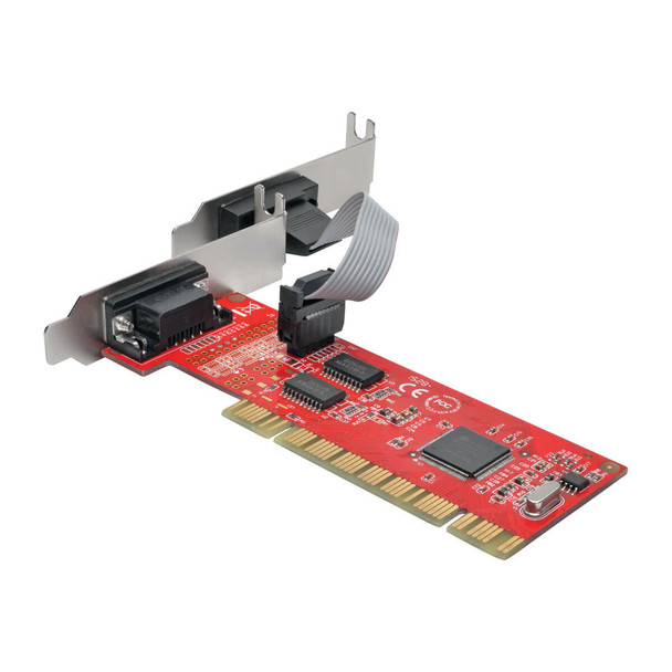Tripp Lite PCI-D9-02-LP 2-Port DB9 (RS-232) Serial PCI Card with 16550 UART, Low Profile PCI-D9-02-LP 037332193698