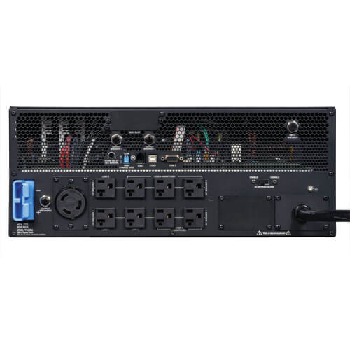 Tripp Lite SmartPro 120V 3kVA 2.88kW Line-Interactive Sine Wave UPS, Extended Run, SNMP, Webcard, 4U Rack Reduced Depth, USB, DB9 Serial SMART3000CRMXL 037332142375
