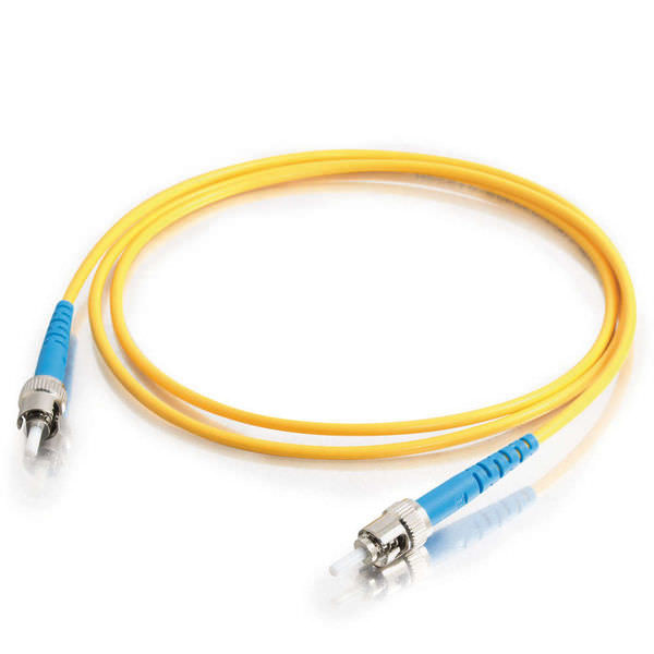 C2G 3m ST-ST 9/125 OS2 fibre optic cable Yellow 37120 757120371205