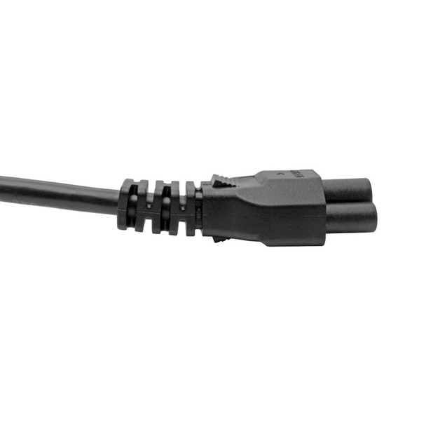 Tripp Lite Standard Laptop / Notebook Power Cord Lead Cable, 10A (NEMA 5-15P to IEC-320-C5), 1.83 m (6-ft.) P013-006 037332164810