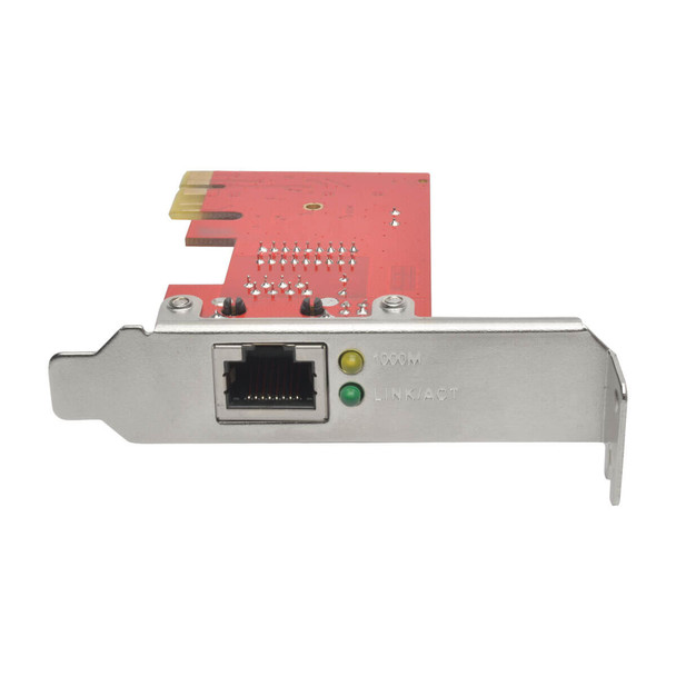 Tripp Lite PCE-1G-01-LP 1-Port Gigabit Ethernet (GbE) PCI Express (PCIe) Card, Low Profile PCE-1G-01-LP 037332193667
