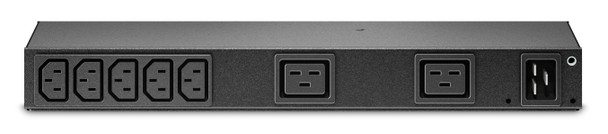 APC AP6120A power distribution unit (PDU) 7 AC outlet(s) 0U/1U Black AP6120A