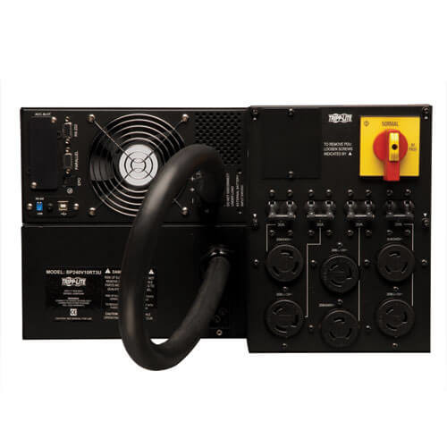 Tripp Lite SmartOnline 200-240V 8kVA 7.2kW On-Line Double-Conversion UPS, Extended Run, SNMP, Webcard, 6U Rack/Tower, USB, DB9 Serial, Bypass Switch SU8000RT3U 037332138019