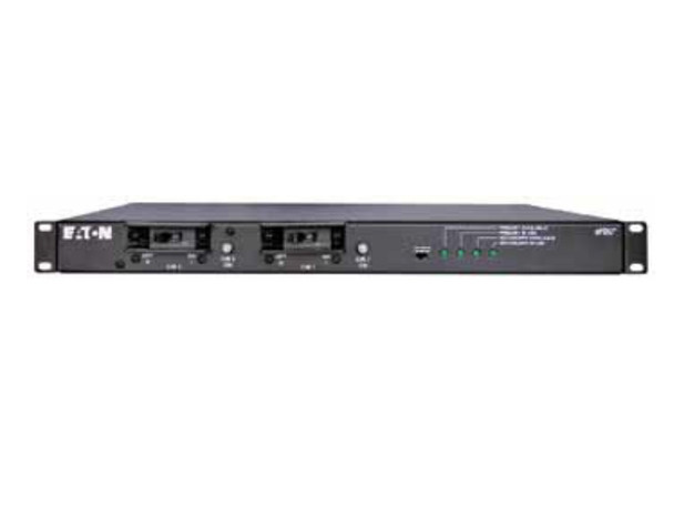 Eaton PWATSL630006 power distribution unit (PDU) 12 AC outlet(s) 1U Black PWATSL630006