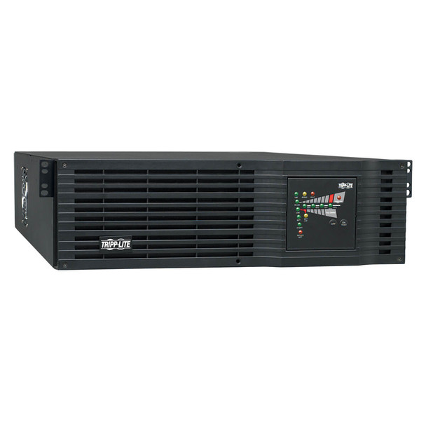 Tripp Lite SmartOnline 110-120V 3kVA 2.4kW On-Line Double-Conversion UPS, Extended Run, SNMP, Webcard, 3U Rack/Tower, USB, DB9 Serial, Hardwire SU3000RTXR3UHW 037332164636