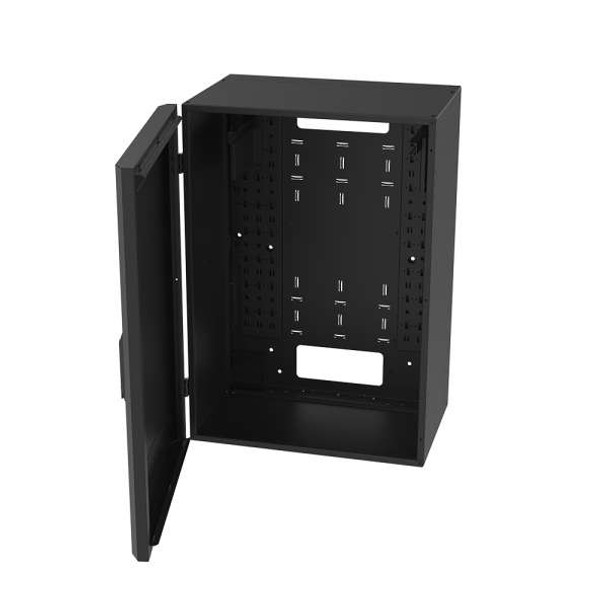 C2G VWMFD-8RU-36-B rack cabinet 8U Wall mounted rack Black VWMFD-8RU-36-B 662875000457