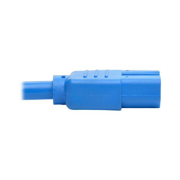 Tripp Lite P018-003-ABL Power Cord C14 to C15 - Heavy-Duty, 15A, 250V, 14 AWG, 3 ft. (0.91 m), Blue P018-003-ABL 037332198518