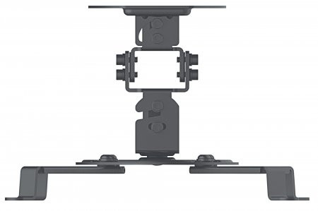 Manhattan Projector Mount, Ceiling, Universal, Tilt, Swivel & Rotate, Height: 15cm, Max 13.5kg, Black, Lifetime Warranty 461184 766623461184