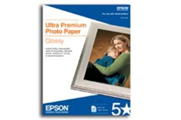 Epson Ultra Premium Glossy 8" x 10" 20s photo paper S041946 010343855861