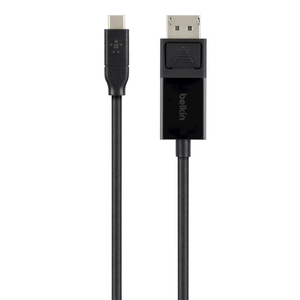 Belkin B2B103-06-BLK video cable adapter 1.8 m USB Type-C DisplayPort Black 42040