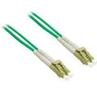 C2G 1m LC/LC Plenum-Rated Duplex 62.5/125 Multimode Fiber Patch Cable fibre optic cable Green 37570 757120375708