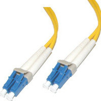 C2G 1m USA LC/LC Duplex 9/125 Single-Mode Fiber Patch Cable fibre optic cable Yellow 14400 757120144007